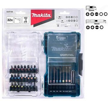 Makita E-07135 起子頭32件組