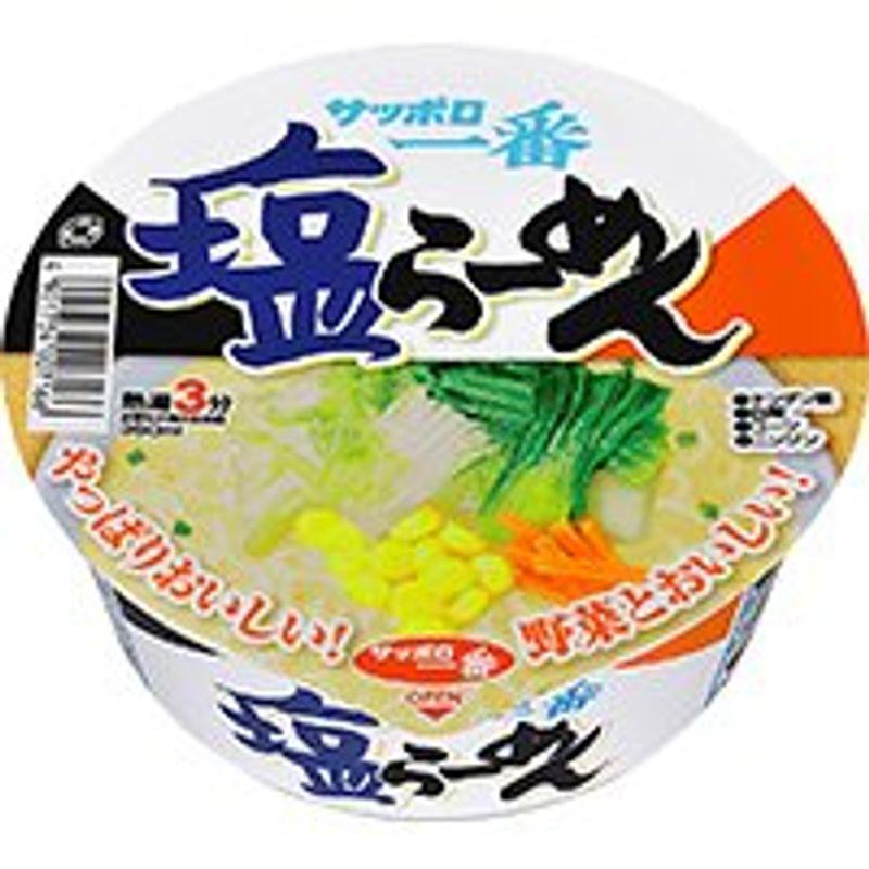 サンヨー食品 サッポロ一番 塩らーめん どんぶり1箱12食