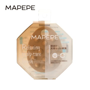 [台灣總代理] Mapepe 頭皮按摩洗髮梳 1入