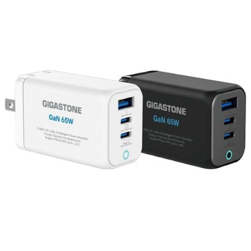 Gigastone 65W GaN氮化鎵三孔USB-C快充充電器
