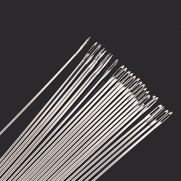 家用大眼針手縫針手工繡花針縫衣針大孔針老人針縫被針C針被子針