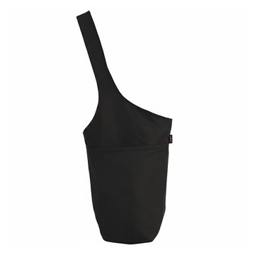 AHOYE 斜背式瑜珈包/收納背袋/瑜珈背袋/瑜珈墊收納袋  黑色  1個  86 x 27 x 1cm