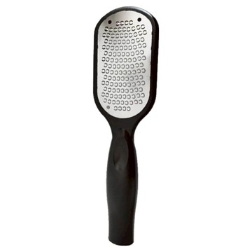 小麥購物 不鏽鋼磨腳皮器 L342 21 x 6.5 x 2cm 黑色  1個  68g  1入