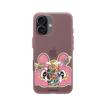 iPhone 17 Clear (相機按鈕) 晶醺玫 - WHON STUDIO 緩緩 - 花奔