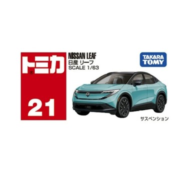 戰鬥陀螺/熱銷品牌 日本TOMICA No.021 Nissan Leaf 日產 一般 TM021A7 多美小汽車