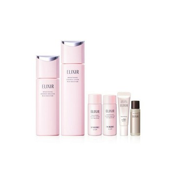 怡麗絲爾淨白煥采水乳組II 170ml+130ml+18ml+18ml+5ml+5ml