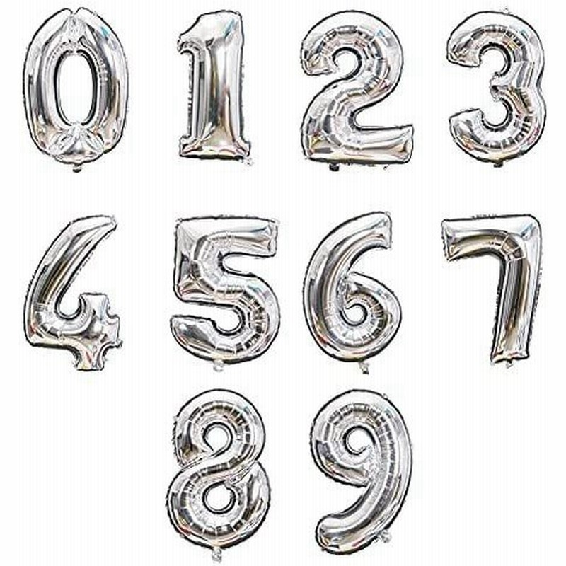 Mancy Shop 誕生日 バルーン 数字 ナンバーバルーン 大きい 特大 ビッグ 32inch 飾り付け 記念日 写真撮影 通販 Lineポイント最大get Lineショッピング