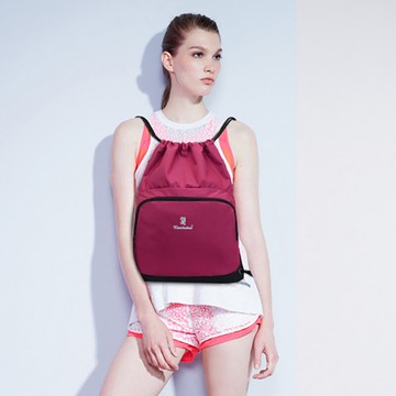 潮流收納包抽繩雙肩包男女學生背包培訓班袋 束口袋輕便折疊書包