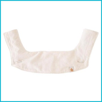 Ergobaby 背帶專用口水巾 純棉 米色 46×23.5cm 1入