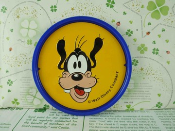 【震撼精品百貨】Goofy_高飛狗 ~造型杯墊-藍