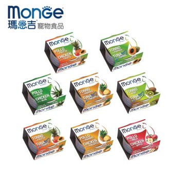 MONGE瑪恩吉 優鮮蔬果-養生湯貓罐80g X24入組(下標數量2+贈神仙磚)