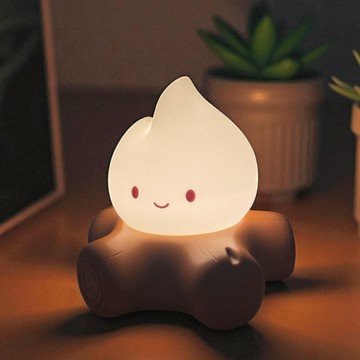 [窩在家] 小火堆白噪音夜光燈 生日禮物 閨蜜 打氣