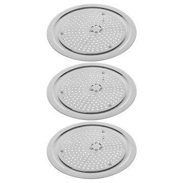 echo日本製不銹鋼蒸盤 翻面可當料理頂蓋  17.5cm  3個