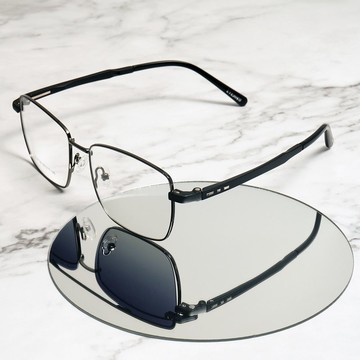 TR 雙槓磁吸式太陽套鏡×FROMEYES 高折射濾藍光眼鏡 兩用