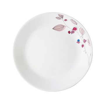 【美國康寧 CORELLE】嫣紅微風10吋平盤