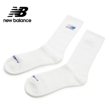 【New Balance】棉質長襪_中性_米白色_LAS51221SST