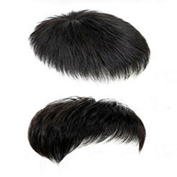 【巴黎精品】現貨+預購 男真髮髮片短假髮透氣假髮片輕量隱形增髮量假髮接髮-機製仿真帥氣輕薄2款a1bm31