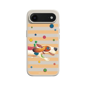 iPhone Air SolidX 貝殼灰 - 幾米 Jimmy Liao - 忘記親一下-奔跑吧！布丁狗
