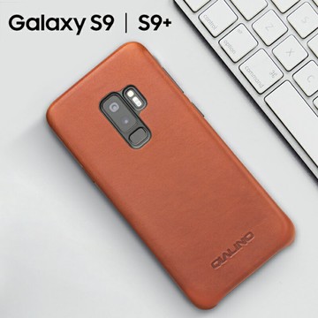洽利 三星galaxy s9手機套真皮商務s9+plus手機殼后蓋保護殼簡約
