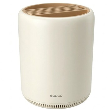 ecoco 意可可 廚房旋轉刀架 E24019  奶油黃  20.0 x 20.0 x 25.5cm  1個