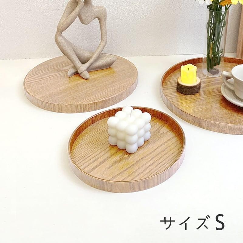 一人用お盆 （半月盆 尺二 36cm 両面 定食盆 半月膳 自宅用 一人盆 