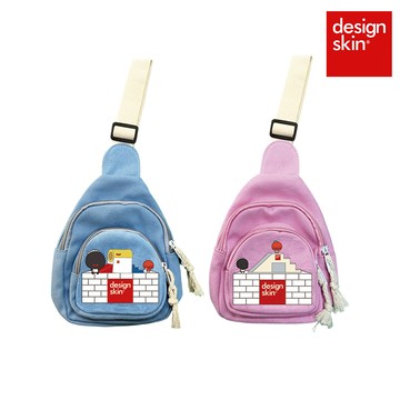 design skin 寶寶迷你斜跨包(隨機不挑色)  斜背包 小包包