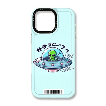 iPhone 16 Pro Max 殼 TRON iPhone 16 Pro Max ET飛碟外星人系列  載具 MAGSAFE 磁吸 太空殼 透白款 手機殼