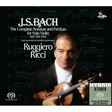 【停看聽音響唱片】【SACD】巴哈：無伴奏小提琴奏鳴曲與組曲 (雙層 SACD x 2)