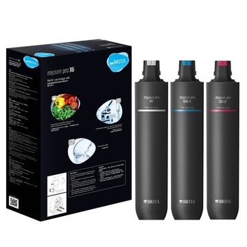 【BRITA】mypure pro X6超微濾專業級淨水系統專用替換濾心《水質軟化並保留礦物質》