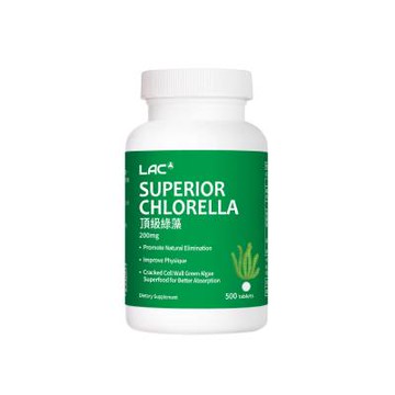 【LAC】頂級綠藻食品錠(500錠)-品牌會員專屬