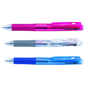ZEBRA 斑馬牌 SARASA 3色原子筆 0.5mm  顏色隨機  3支