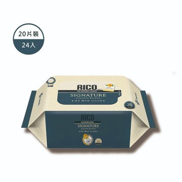 【RICO baby】金盞花有機天然厚款濕紙巾（Signature-無蓋20片裝*24入）_廠商直送
