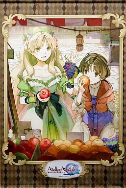 [單品]愛夏&NIOH周刊Fami通×愛夏的煉金工作室新插圖B2掛畫「PS3軟件愛夏的煉金工作室～黃昏大地的煉金術士～Fami通DX包」配件