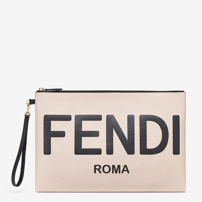 スイーツ柄 ブルー 新品 未使用 FENDI フェンディ FFロゴ スタンプ