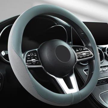 防嗮冰絲網布夏季吸汗透氣汽車方向盤套 適用于奧迪A3 A4L A5 Q2L