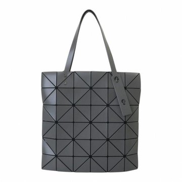 ISSEY MIYAKE 三宅一生-BAOBAO BLOCKY 幾何方格6x6托特包(炭灰色)霧面