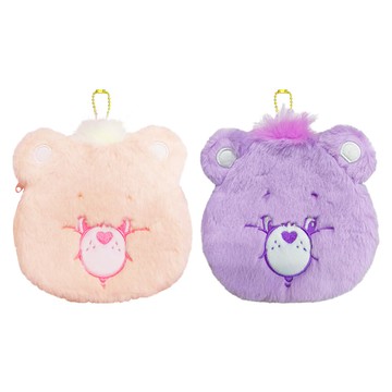 care bears 絨毛造型 收納包 化妝包 小物收納 日本正版 782622 782639