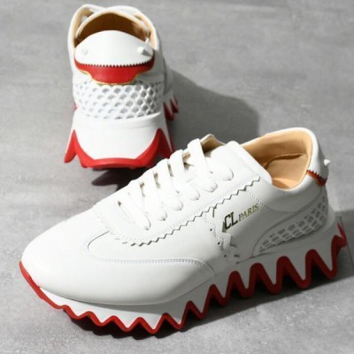 CHRISTIAN LOUBOUTIN クリスチャンルブタン AURELIEN FLAT CLF オーレリアンフラットグリッターローカットスニーカー ブラック