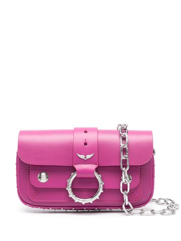 Zadig&Voltaire - x Kate Moss leather mini bag - women - Calf Leather - One Size - Pink