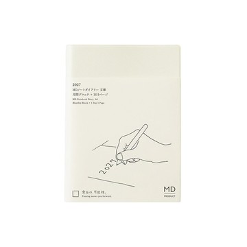 MIDORI MD NOTEBOOK 2027 手帳日記(A5) 一期一會