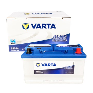 VARTA 58014 容量80AH 歐規電池 免加水 銀合金電瓶
