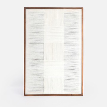 查莉棉繩藝術畫60x90cm 木框