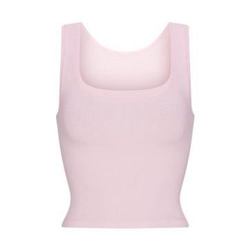 萬能穿搭 S卡戴珊COTTON RIB TANK 26春夏新色百搭無袖背心