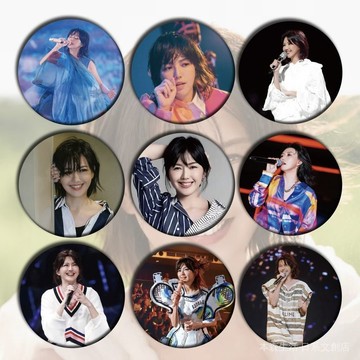 🌟免運🌟 孫燕姿 明星衕款 孫燕姿週邊吧唧胸章胸針演唱會粉絲應援徽章痛包應援禮物穀子物料 2KHG