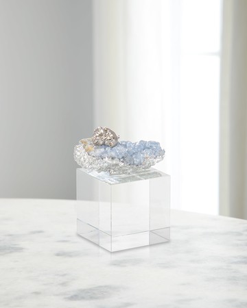 Ocean Floor Sculpture on Crystal Base II