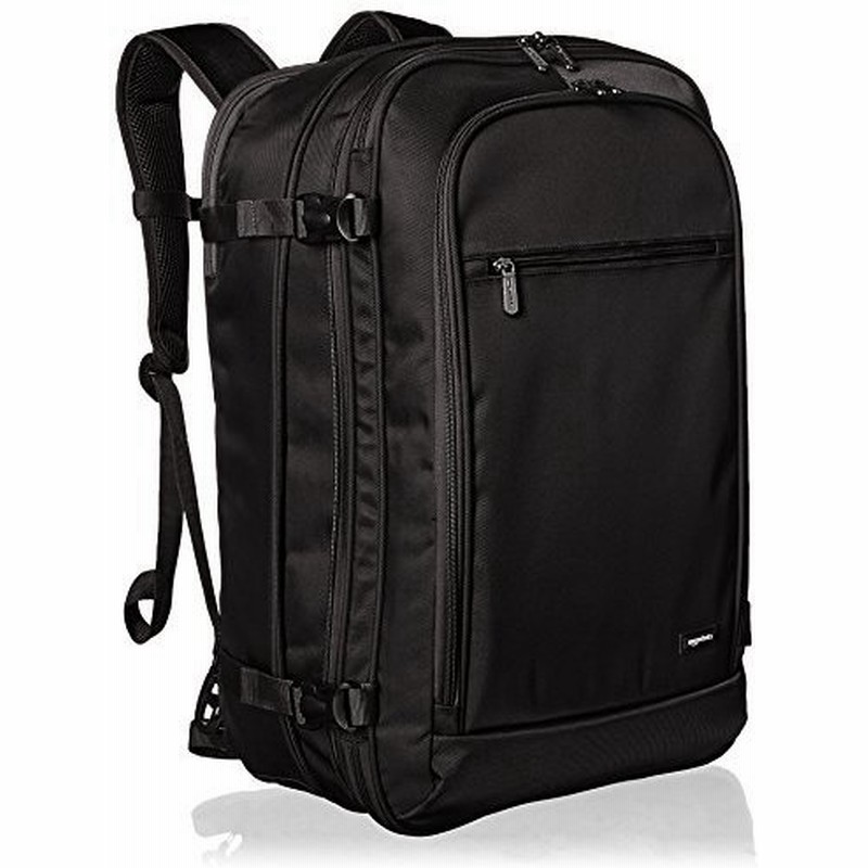 Amazonベーシック リュック キャリーオントラベルバックパック ブラック 通販 Lineポイント最大0 5 Get Lineショッピング