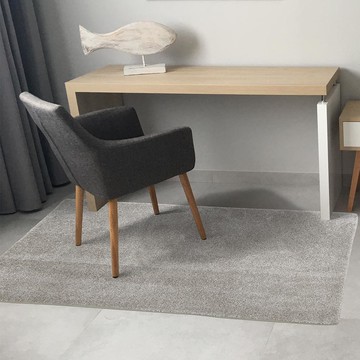 比利時 頂級奢華長毛地毯 49駝灰 80x150cm