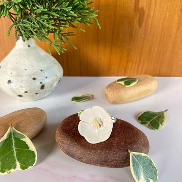 花痴（No 04）/陶瓷環/手工