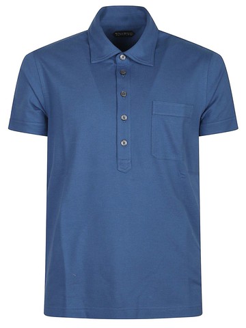 Tom Ford Piquet Polo Shirt