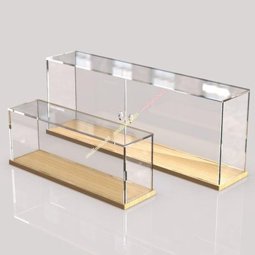 品質優選♥長型展示盒 長款公仔展示盒 手辦模型展示盒 亞剋力透明泡泡瑪特收納盒 亞剋力展示盒 送禮自用皆宜